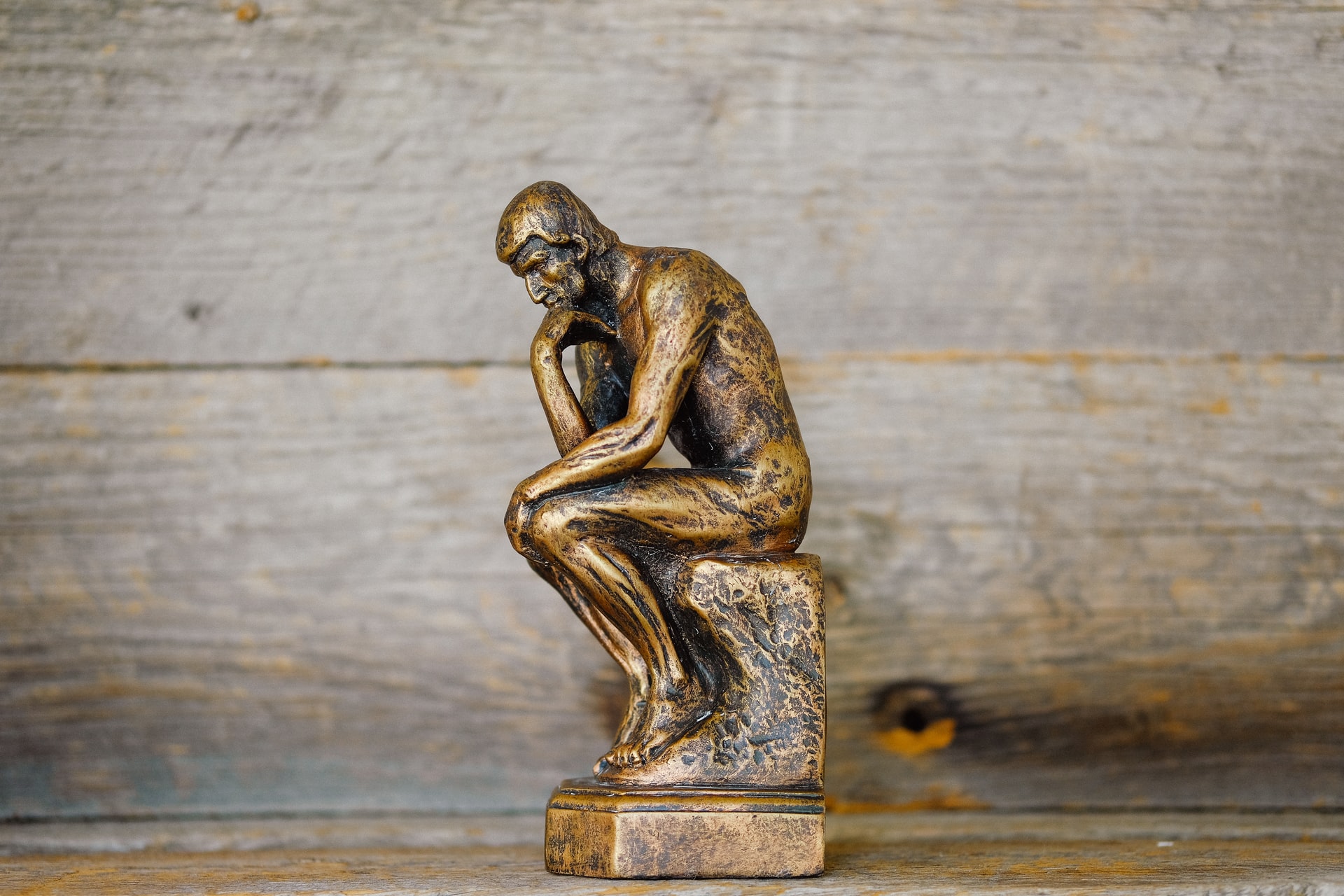 The Thinker represents frequently asked questions of Empowered Art Therapy and Empowered Art Therapy Programs
