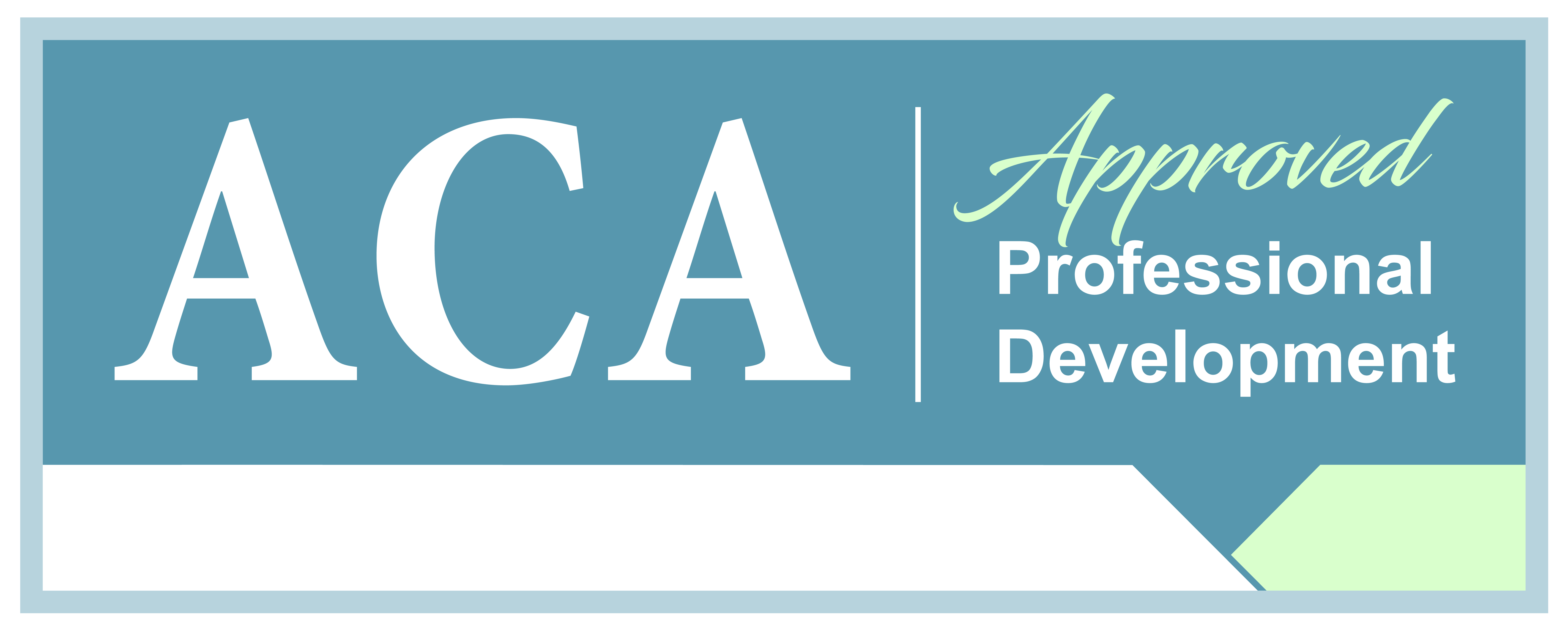 ACA Approved Professional Development