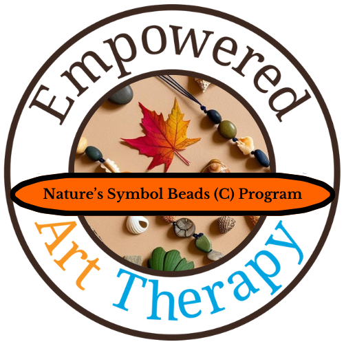 Empowered Art Therapy Program Natures Symbols Beads Prorgam logo